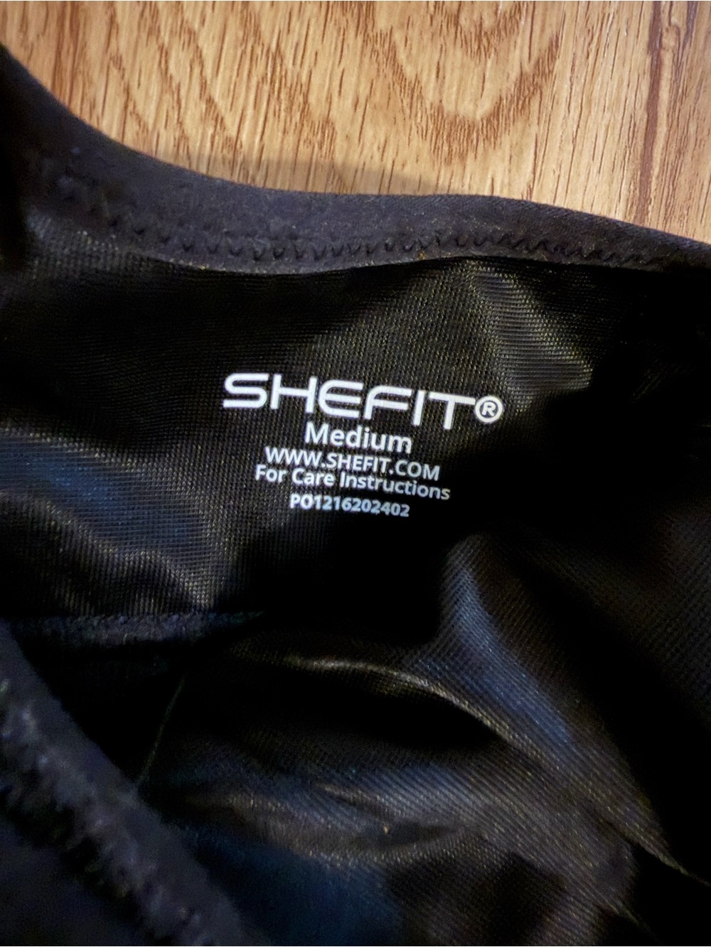 BUNDLE: 2 Shefit Ultimate Sports Bras — Black & Blue Tie-Dye | Size Medium - Picture 3 of 6